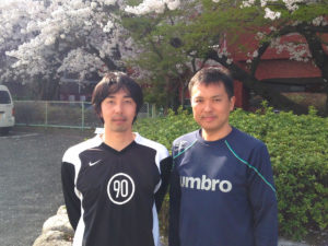 元サッカー日本代表の山下選手